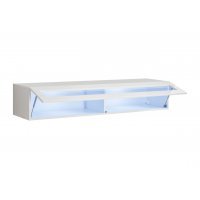 Vitrina suspendata FLY Genarom AM 23 ZW FY 51 Negru / Alb Lucios